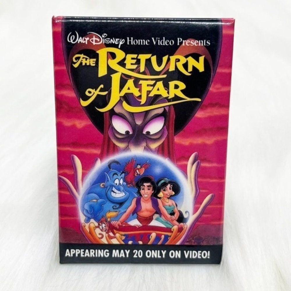 🔮‎ 5/$25 Vintage 90s Disney Aladdin The Return of Jafar Pin